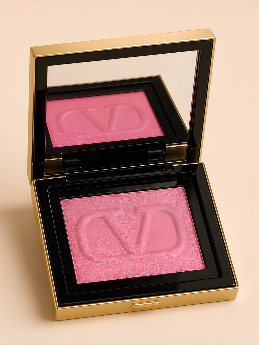 Valentino Color Crush Longwear Eye2Cheek Blush 123R Strike A Pose NIB